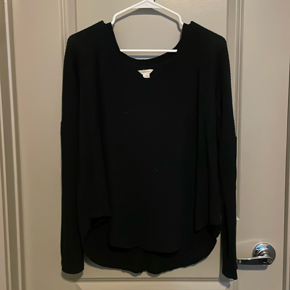 Long sleeve black thermal, Aeropostale
